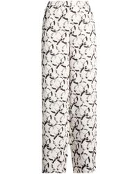 Jijil - Ivory Pants Polyester - Lyst