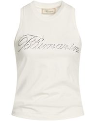 Blumarine - Tank Tops - Lyst