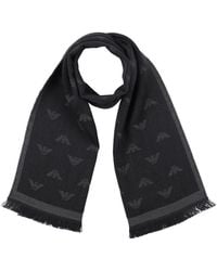 Emporio Armani - Lead Scarf Wool - Lyst