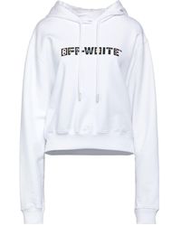 Femme Vêtements Articles de sport et dentraînement Sweats à capuche Hoodie à imprimé Palace Arrow Off-White c/o Virgil Abloh en coloris Blanc 