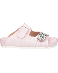 Giambattista Valli - Lilac Sandals Leather - Lyst