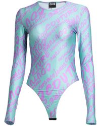 Versace Jeans Couture - Bodysuit Polyamide, Elastane - Lyst