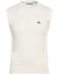 Vivienne Westwood - Embroidered Wool-Cashmere Crewneck Sweater - Lyst