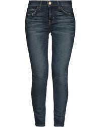 Current/Elliott - Jeans Cotton, Polyester, Elastane - Lyst