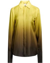 Sportmax - Mustard Shirt Silk - Lyst