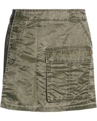 Alpha Industries - Dark Mini Skirt Nylon - Lyst