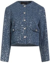 Maje - Denim Outerwear - Lyst