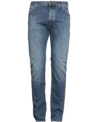 Hand Picked - Jeans Cotton, Elastomultiester, Elastane - Lyst