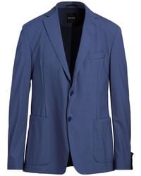 BOSS - Blazer Virgin Wool, Polyamide, Elastane - Lyst