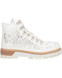 Le Silla - Ankle Boots Leather, Textile Fibers - Lyst