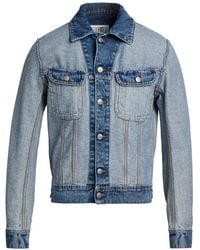 MM6 by Maison Margiela - Denim Outerwear Cotton - Lyst