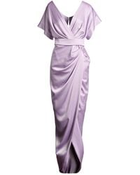 Rhea Costa - Maxi Dress Polyester, Elastane - Lyst
