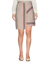 MSGM Minifalda - Neutro