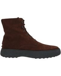 Tod's - Ankle Boots Leather - Lyst