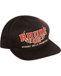 Rhude - Gorra con logo bordado - Lyst