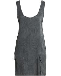 Represent - Mini Dress Lyocell, Viscose - Lyst