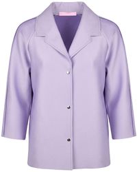 La Fille Des Fleurs - Jacket Polyamide, Elastane - Lyst