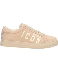 DSquared² - Icon Sand Sneakers Leather - Lyst