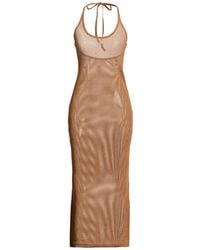 Courreges - Maxi Dress Cotton - Lyst