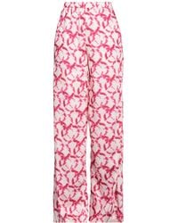 Jijil - Ivory Pants Polyester - Lyst