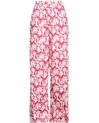 Jijil - Ivory Pants Polyester - Lyst