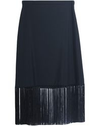 Burberry - Midi Skirt - Lyst
