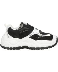 ARMANI EXCHANGE - Sneakers Textile Fibers, Synthetic Material - Lyst