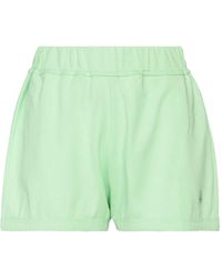 Moncler Genius 1952 High-waisted Knee-length Shorts in Green Womens Clothing Shorts Knee-length shorts and long shorts 