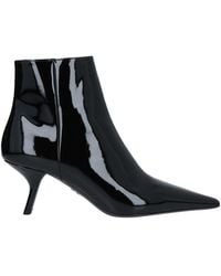 Prada - Ankle Boots Soft Leather - Lyst