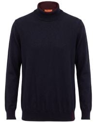 Cruna - Midnight Turtleneck Wool - Lyst