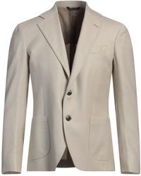 Brian Dales - Ivory Blazer Wool, Silk, Linen, Cashmere, Elastane - Lyst