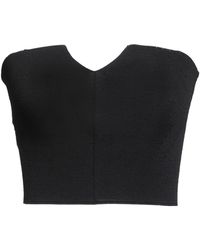 Alberta Ferretti - Top Viscose, Polyamide - Lyst