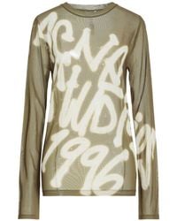 Acne Studios - Military Top Polyester, Elastane - Lyst