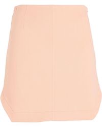 Jijil - Apricot Mini Skirt Cotton, Polyester - Lyst