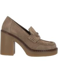 Cinzia Soft - Khaki Loafers Leather - Lyst