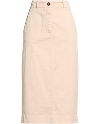 Peserico - Easy Midi Skirt Cotton, Elastane - Lyst