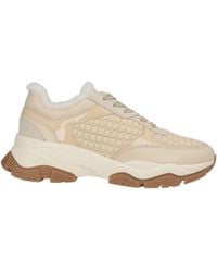 Baldinini - Cream Sneakers Leather, Synthetic Material - Lyst