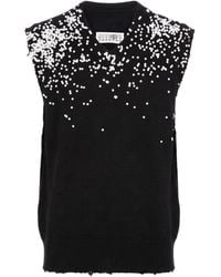 MM6 by Maison Margiela - Sweater Acrylic, Virgin Wool - Lyst
