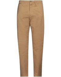 Rag & Bone - Camel Pants Cotton - Lyst
