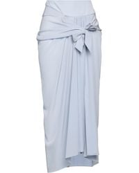 Ermanno Scervino - Sky Maxi Skirt Silk - Lyst