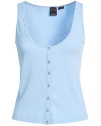 Pinko - Light Top Cotton, Lyocell, Elastane - Lyst