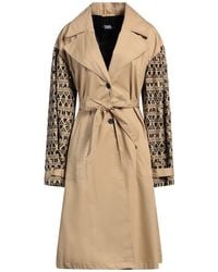 Karl Lagerfeld - Overcoat & Trench Coat - Lyst