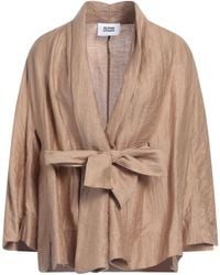 Alpha Studio - Camel Top Linen, Polyamide - Lyst