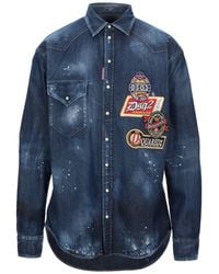 DSquared² - Denim Shirt - Lyst