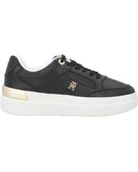 Tommy Hilfiger - Sneakers Leather, Textile Fibers - Lyst