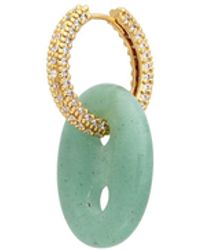 Crystal Haze Jewelry Orecchino Singolo - Verde