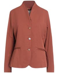 ALESSIA SANTI - Blazer Cotton, Polyamide, Elastane - Lyst