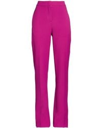 Iceberg - Fuchsia Pants Polyester, Viscose, Elastane - Lyst