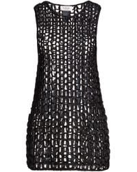 Aviu - Top Metallic Polyester, Polyester - Lyst