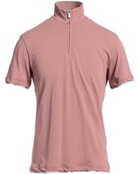 Eleventy - Antique Rose Polo Shirt Cotton - Lyst